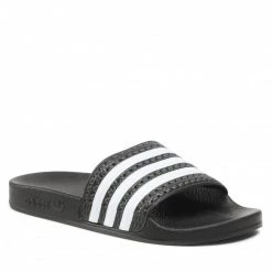 Mules Et Sandales Mules / Sandales De Bain Adidas - Adilette 280647 Black1/Wht/Black1 Noir