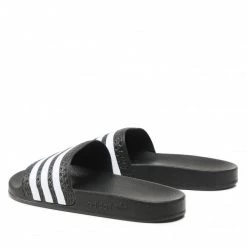 Mules Et Sandales Mules / Sandales De Bain Adidas - Adilette 280647 Black1/Wht/Black1 Noir -Chaussures Femme Soldes 0000198505585 2 az