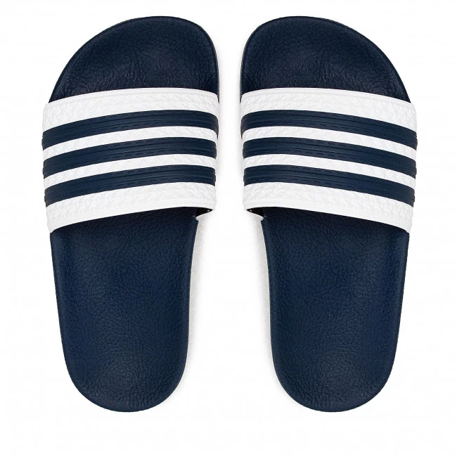 Chaussures De Sport Mules / Sandales De Bain Adidas - Adilette G16220 Adiblu/Wht/Adiblu Blanc, Bleu Marine 6 Chaussures De Sport Mules / Sandales De Bain Adidas - Adilette G16220 Adiblu/Wht/Adiblu Blanc, Bleu Marine – Image 6