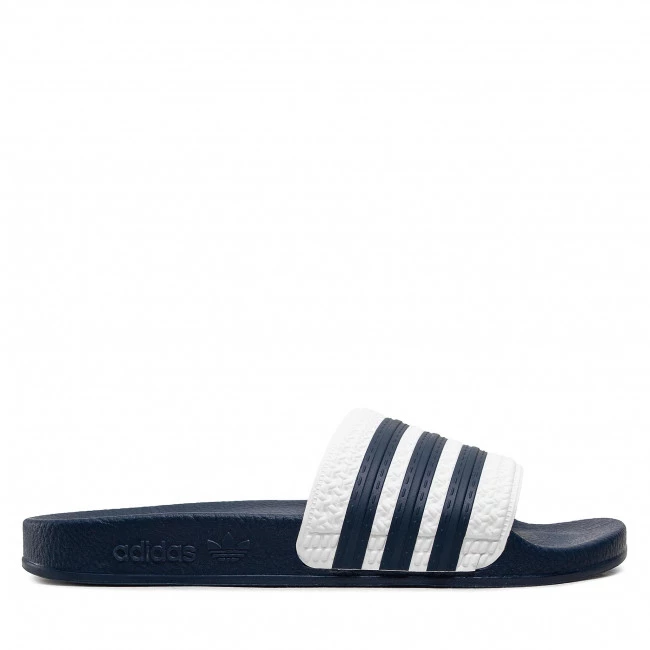 Chaussures De Sport Mules / Sandales De Bain Adidas - Adilette G16220 Adiblu/Wht/Adiblu Blanc, Bleu Marine 2 Chaussures De Sport Mules / Sandales De Bain Adidas - Adilette G16220 Adiblu/Wht/Adiblu Blanc, Bleu Marine – Image 2