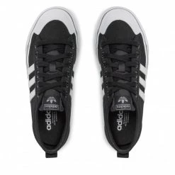 Chaussures De Sport Chaussures Adidas - Nizza CQ2332 Cblack/Ftwwht/Ftwwht Noir -Chaussures Femme Soldes 0000200061795 7