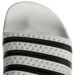 Mules Et Sandales Mules / Sandales De Bain Adidas - Adilette 280648 White/None/White Blanc -Chaussures Femme Soldes 0000200073392 07 ws