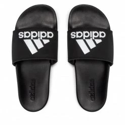 Mules Et Sandales Mules / Sandales De Bain Adidas - Adilatte Cf+ Logo CG3425 Cblack/Cblack/Ftwwht Noir -Chaussures Femme Soldes 0000200073651 5