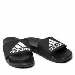 Mules Et Sandales Mules / Sandales De Bain Adidas - Adilatte Cf+ Logo CG3425 Cblack/Cblack/Ftwwht Noir -Chaussures Femme Soldes 0000200073651 8