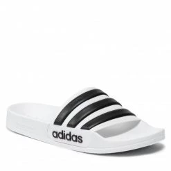 Mules Et Sandales Mules / Sandales De Bain Adidas - Adilette Shower AQ1702 Ftwwht/Cblack/Ftwwht Blanc