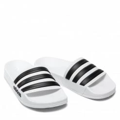 Mules Et Sandales Mules / Sandales De Bain Adidas - Adilette Shower AQ1702 Ftwwht/Cblack/Ftwwht Blanc -Chaussures Femme Soldes 0000200452692 3