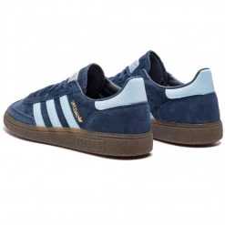Chaussures Basses Chaussures Adidas - Handball Spezial BD7633 Conavy/Clesky/Gum5 Bleu Marine -Chaussures Femme Soldes 0000200854502 03 pz