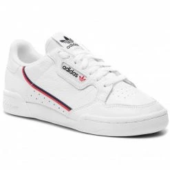 Chaussures Basses Chaussures Adidas - Continental 80 G27706 Ftwwht/Scarle/Conavy Blanc