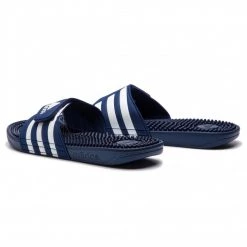 Mules Et Sandales Mules / Sandales De Bain Adidas - Adissage F35579 Dkblue/Ftwwht/Dkblue Bleu Marine -Chaussures Femme Soldes 0000200858654 03 gh
