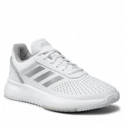Chaussures De Sport Chaussures Adidas - Courtsmash F36262 Ftwwht/Msilve/Gretwo Blanc
