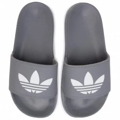 Mules Et Sandales Mules / Sandales De Bain Adidas - Adilette Lite FU7592 Grethr/Ftwwht/Grethr Gris -Chaussures Femme Soldes 0000206688903 04 kb