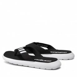 Mules Et Sandales Tongs Adidas - Comfort Flip Flop EG2069 Cblack/Ftwwht/Cblack Noir -Chaussures Femme Soldes 0000206703101 2