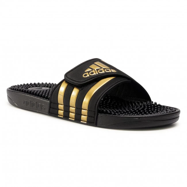 Mules Et Sandales Mules / Sandales De Bain Adidas - Adissage EG6517 Core Black/Core Gold/Core Black Noir 1 Mules Et Sandales Mules / Sandales De Bain Adidas - Adissage EG6517 Core Black/Core Gold/Core Black Noir