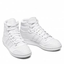 Chaussures De Sport Chaussures Adidas - Top Ten FV6131 Ftwwht/Cwhite/Ftwwht Blanc -Chaussures Femme Soldes 0000206759900 3