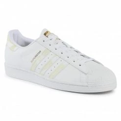 Chaussures Basses Chaussures Adidas - Superstar FX9088 Ftwwht/Cblack/Goldmt Blanc
