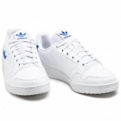 Chaussures De Sport Chaussures Adidas - Ny 90 FZ2247 Ftwwht/Royblu/Ftwwht Blanc -Chaussures Femme Soldes 0000207671485 05 kt