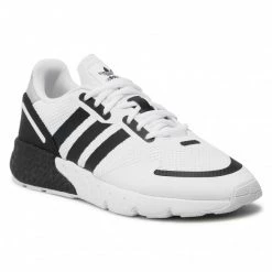 Chaussures De Sport Chaussures Adidas - Zx 1K Boost FX6510 Ftwwht/Cblack/Halsil Blanc