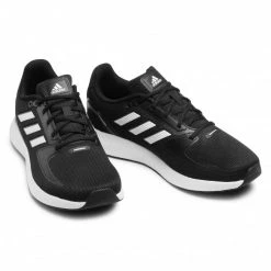 Chaussures De Sport Chaussures Adidas - Runfalcon 2.0 FY5943 Core Black/Cloud White/Grey Six Noir -Chaussures Femme Soldes 0000207769823 03 rz