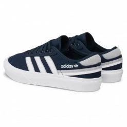 Chaussures De Sport Chaussures Adidas - Delpala FY9311 Conavy/Ftwwht/Grefou Bleu Marine -Chaussures Femme Soldes 0000207773288 04 rz