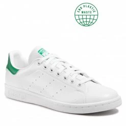 Chaussures De Sport Chaussures Adidas - Stan Smith FX5502 Ftwwht/Ftwwht/Green Blanc