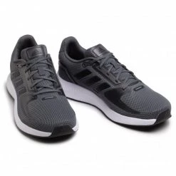 Chaussures De Sport Chaussures Adidas - Runfalcon 2.0 FY8741 Grey Five/Core Black/Grey Three Gris -Chaussures Femme Soldes 0000207777170 03 ks