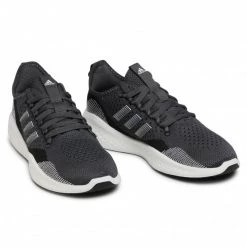 Chaussures De Sport Chaussures Adidas - Fluidflow 2.0 FZ1983 Cblack/Ftwwht/Gresix Gris -Chaussures Femme Soldes 0000207777682 07 rz