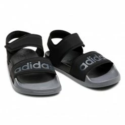 Mules Et Sandales Sandales Adidas - Adilette Sandal FY8649 Cblack/Cwhite/Cblack Noir -Chaussures Femme Soldes 0000207779846 05 rz