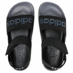 Mules Et Sandales Sandales Adidas - Adilette Sandal FY8649 Cblack/Cwhite/Cblack Noir -Chaussures Femme Soldes 0000207779846 07 rz