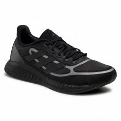 Chaussures De Sport Chaussures Adidas - Supernova + M FX6649 Cblack/Cblack/Ironmt Noir