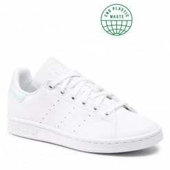 Chaussures De Sport Chaussures Adidas - Stan Smith W G58186 Ftwwht/Dshgrn/Cblack Blanc
