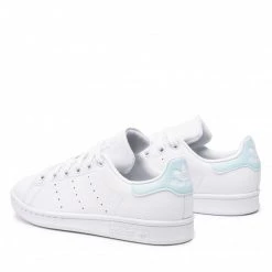 Chaussures De Sport Chaussures Adidas - Stan Smith W G58186 Ftwwht/Dshgrn/Cblack Blanc -Chaussures Femme Soldes 0000208106009 02 ks 1