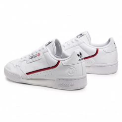 Chaussures Basses Chaussures Adidas - Continental 80 Vegan FW2336 Ftwwht/Conavy/Scarle Blanc -Chaussures Femme Soldes 0000208106214 03 mk