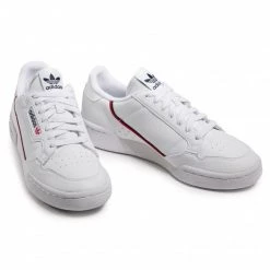 Chaussures Basses Chaussures Adidas - Continental 80 Vegan FW2336 Ftwwht/Conavy/Scarle Blanc -Chaussures Femme Soldes 0000208106214 05 mk