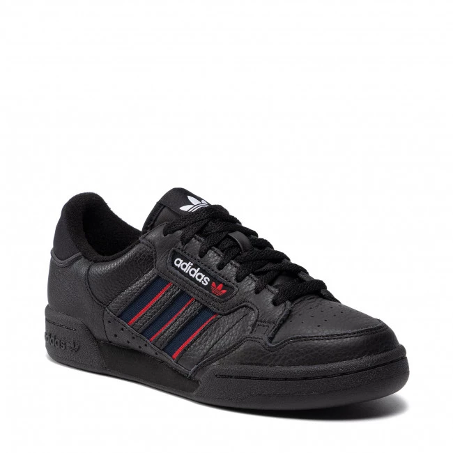 Chaussures De Sport Chaussures Adidas - Continental 80 Stripes FX5091 Cblack/Conavy/Vivred Noir 1 Chaussures De Sport Chaussures Adidas - Continental 80 Stripes FX5091 Cblack/Conavy/Vivred Noir