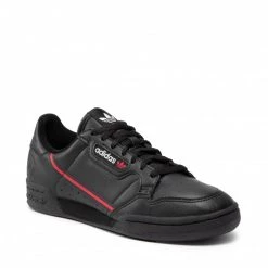 Chaussures De Sport Chaussures Adidas - Continental 80 Vegan H02783 Cblack/Conavy/Scarle Noir