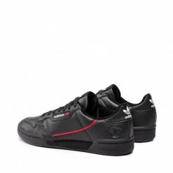 Chaussures De Sport Chaussures Adidas - Continental 80 Vegan H02783 Cblack/Conavy/Scarle Noir -Chaussures Femme Soldes 0000208106252 02 fp