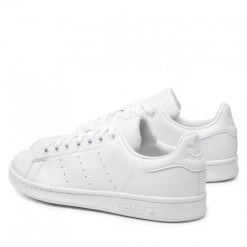 Chaussures De Sport Chaussures Adidas - Stan Smith FX5500 Ftwwht/Ftwwht/Cblack Blanc -Chaussures Femme Soldes 0000208106276 02 bs kopia 1
