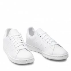 Chaussures De Sport Chaussures Adidas - Stan Smith FX5500 Ftwwht/Ftwwht/Cblack Blanc -Chaussures Femme Soldes 0000208106276 08 bs kopia 1