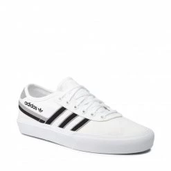 Chaussures De Sport Chaussures Adidas - Delpala FY7467 Ftwwht/Cblack/Chsogr Blanc
