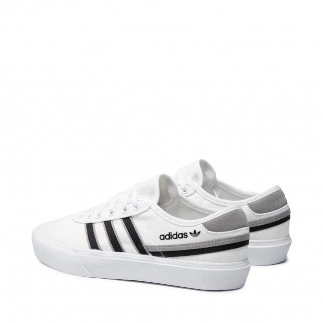 Chaussures De Sport Chaussures Adidas - Delpala FY7467 Ftwwht/Cblack/Chsogr Blanc 3 Chaussures De Sport Chaussures Adidas - Delpala FY7467 Ftwwht/Cblack/Chsogr Blanc – Image 3
