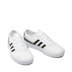Chaussures De Sport Chaussures Adidas - Delpala FY7467 Ftwwht/Cblack/Chsogr Blanc 10 Chaussures De Sport Chaussures Adidas - Delpala FY7467 Ftwwht/Cblack/Chsogr Blanc -Chaussures Femme Soldes 0000208106306 03 ki