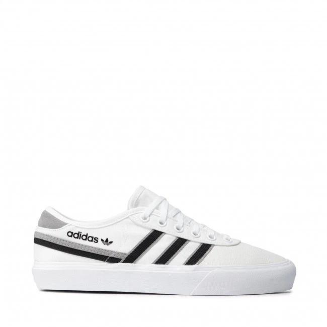 Chaussures De Sport Chaussures Adidas - Delpala FY7467 Ftwwht/Cblack/Chsogr Blanc 2 Chaussures De Sport Chaussures Adidas - Delpala FY7467 Ftwwht/Cblack/Chsogr Blanc – Image 2