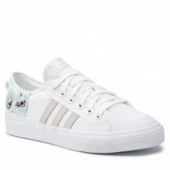 Chaussures De Sport Chaussures Adidas - Nizza GZ8657 Ftwwht/Cbrown/Halmin Blanc