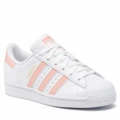 Chaussures De Sport Chaussures Adidas - Superstar H00162 Ftwwht/Amblus/Amblus Blanc