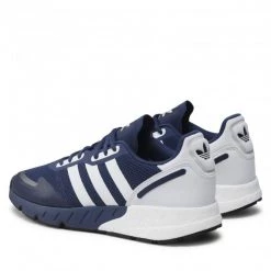Chaussures De Sport Chaussures Adidas - Zx 1K Boost H68719 Dark Blue / Cloud White / Core Black Bleu Marine -Chaussures Femme Soldes 0000208106559 02 rz 1