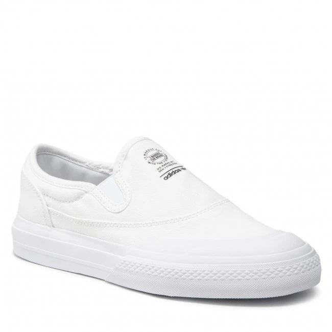 Chaussures De Sport Tennis Adidas - Nizza Rf Slip S23725 Ftwwht/Ftwwht/Cblack Blanc 1 Chaussures De Sport Tennis Adidas - Nizza Rf Slip S23725 Ftwwht/Ftwwht/Cblack Blanc
