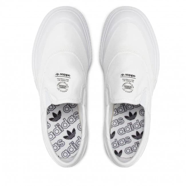 Chaussures De Sport Tennis Adidas - Nizza Rf Slip S23725 Ftwwht/Ftwwht/Cblack Blanc 6 Chaussures De Sport Tennis Adidas - Nizza Rf Slip S23725 Ftwwht/Ftwwht/Cblack Blanc – Image 6