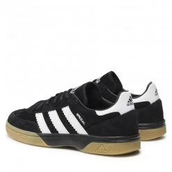 Chaussures De Sport Chaussures Adidas - Hb Spezial M18209 Coreblack/Corewhite/Coreblack Noir -Chaussures Femme Soldes 0000208109468 02 rz 1