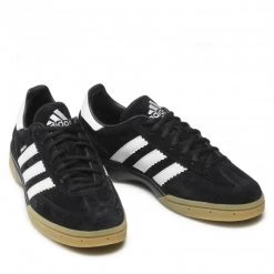 Chaussures De Sport Chaussures Adidas - Hb Spezial M18209 Coreblack/Corewhite/Coreblack Noir -Chaussures Femme Soldes 0000208109468 03 rz 1