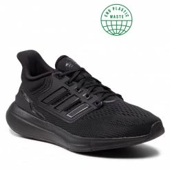 Chaussures De Sport Chaussures Adidas - Eq21 Run H00521 Black Noir